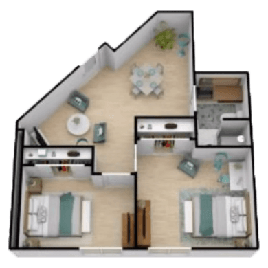 Juniper Two Bedroom